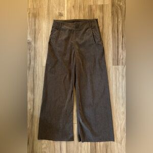 Neuflora brown corduroy wide leg pants